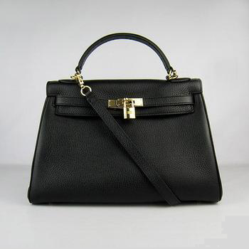 HKL32OOBG002 Hermes Kelly 32CM Nero (oro)